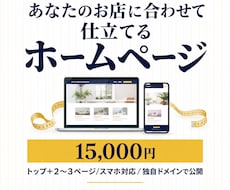 実績作りの期間/LPをAIで制作します イメージ1