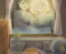 キャラクターのイラストを描きます！背景も描けます イメージ1