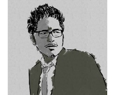 和風似顔絵描きます 渋い大人なテイストをお探しの方に