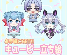 アニメ、ステッカー調SD描きます SD作ろうかな？お財布の心配、クオリティの心配いりません！