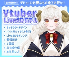 パーツ分けイラスト・Live2Dモデリングします VtuberStudio対応！低価格で対応します