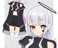 IRIAM対応！立ち絵描きます イメージ1