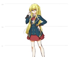 live2d等に！キャラクターデザインします オリジナルキャラが必要な方へ！ラフの色つきまで制作します！