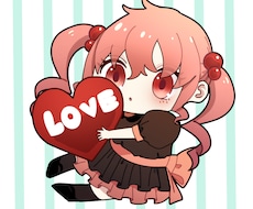 可愛く丁寧に！SNSやグッズ向けミニキャラ描きます イメージ1