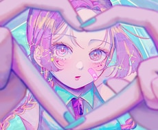 可愛いポップでカラフルな女の子を描きます イメージ1