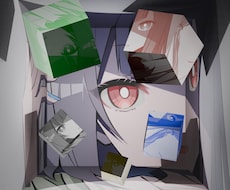 表情衣装の差分も描きます