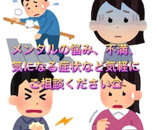 社会不安障害やメンタル不調全般の相談に乗ります イメージ1