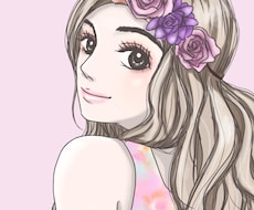 少女漫画風な絵を描いてます イメージ1