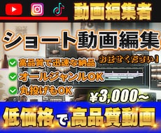 丸投げOK！ショート動画編集します イメージ1