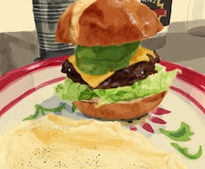 食べ物のイラスト描きます イメージ1