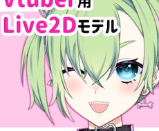 Vtuber用＊Live2Ⅾモデル制作いたします イラストからモデリングまですべておまかせOK！