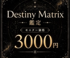 Destiny Matrixで本質を読み解きます イメージ1