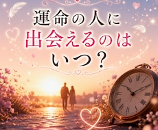運命の人にいつ出会えるか鑑定します イメージ1