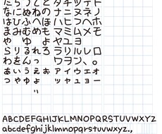 あなたの文字をFONT化します イメージ1
