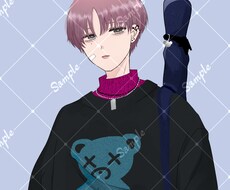 TRPGセッションなどに使える立ち絵をお描きします イメージ1