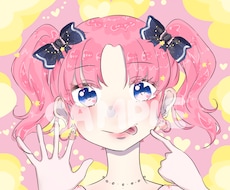 ふわふわな可愛い女の子アイコン・イラスト描きます イメージ1