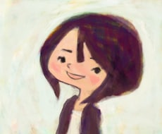 手描き風のかわいいタッチで似顔絵やイラストを描きます！