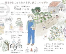 あなた自身の イラスト、文章作成します イメージ1