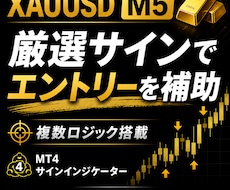 XAUUSD M5 厳選サインで 補助ます イメージ1