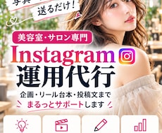 美容室のInstagram運用をサポートします イメージ1