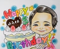 パステルタッチの似顔絵オーダー承ります イメージ1