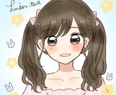 SNS使用可！かわいいイラスト描かせて頂きます SNS等でも使用できます！ゆるふわとした雰囲気のイラストです