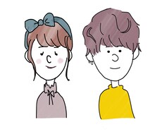 似顔絵を描きます カップル、夫婦、大切な友達に贈り物にどうぞ