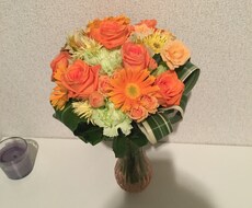 お花の事なら何でも教えます 送別会、お祝い事、お悔やみ、どんなシーンでも。