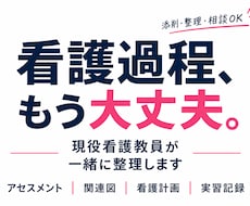 看護過程！超即納します 急ぎ案件でも質を落とさず仕上げます