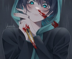 SNS等で利用可能なイラストを描きます ダーク＋可愛い雰囲気のイラストを得意としております。