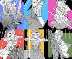 キャラクターデザインします イメージ1