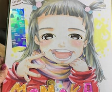 オーダーメイド似顔絵色紙一点物描きます イメージ1
