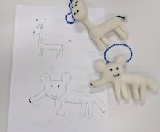 羊毛フェルトでつくります イメージ1