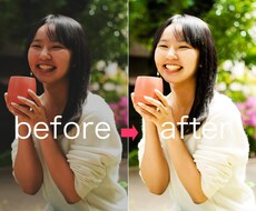 あなたの写真をキレイにリタッチします！