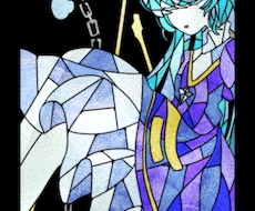 ステンドグラス風イラストを提供します イメージ1