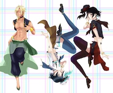 VTuber、IRIAM立ち絵のデザイン承ります 目立つ！唯一無二のキャラクター、衣装デザインを格安で承ります