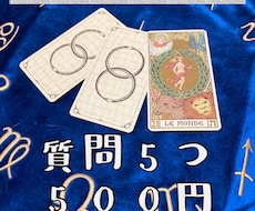 タロット占い☆あなたの質問にYES/NOで答えます イメージ1