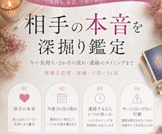 相手の本音を深掘り鑑定｜今後の流れを占います イメージ1