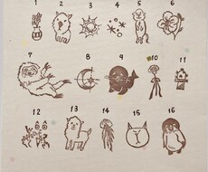 お好きなハンコを選べます イメージ1