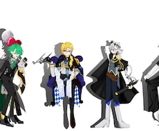 TRPG、VTuber用立ち絵製作致します イメージ1