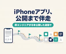 iPhoneアプリをAIで作り公開まで伴走します イメージ1
