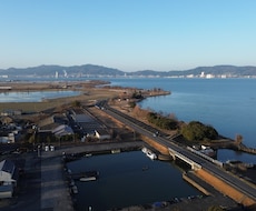 琵琶湖周辺をドローン空撮します イメージ1