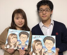 似顔絵1名様とプレゼントセットをお付けします イメージ1