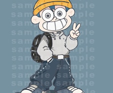 ポップで表情豊かなコミカルキャラ描きます イメージ1