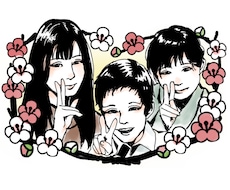 切り絵風の似顔絵制作いたします イメージ1