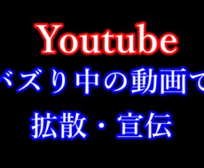 PV数20万↑の動画のラストで宣伝拡散します 対象はYoutubeのチャンネルと特定の動画(1本)です