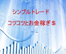 シンプルトレード教えます 超初心者向けシンプルなトレードでコツコツと！