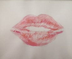 あなた唇をオシャレなインテリア絵画にします イメージ1