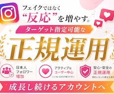 高品質なインスタ日本人フォロワー増やします イメージ1