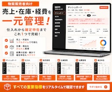 物販の仕入・販売・在庫管理ツールを提供します イメージ1